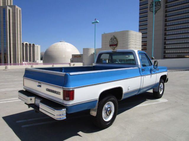 1974 Blue Chevrolet C/K 20 --