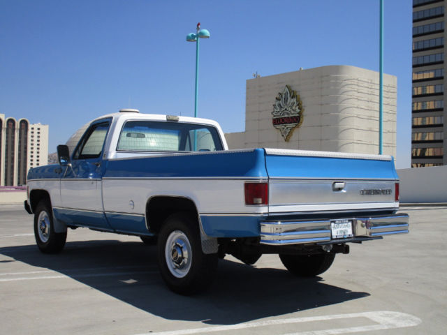 1974 Blue Chevrolet C/K 20 --