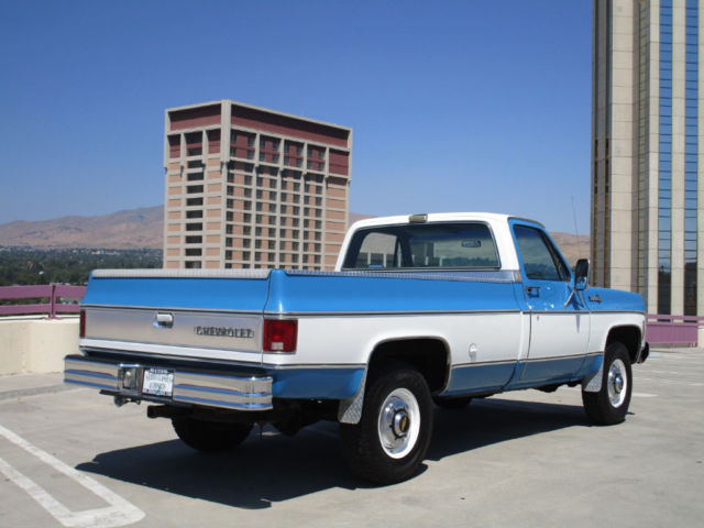 1974 Blue Chevrolet C/K 20 --