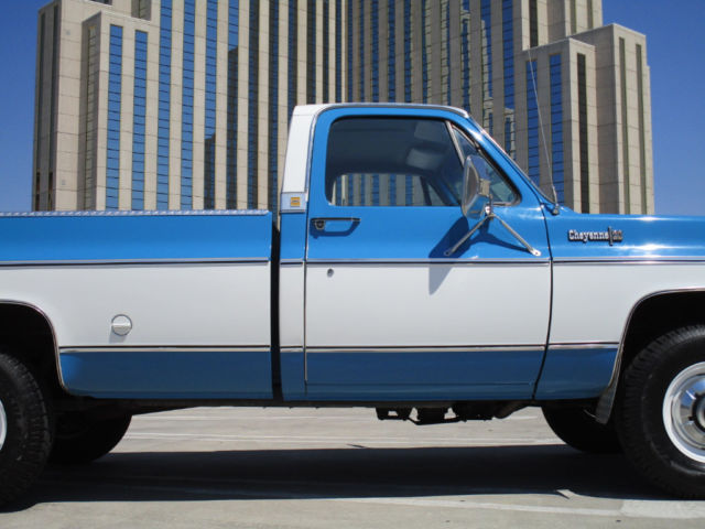 1974 Blue Chevrolet C/K 20 --