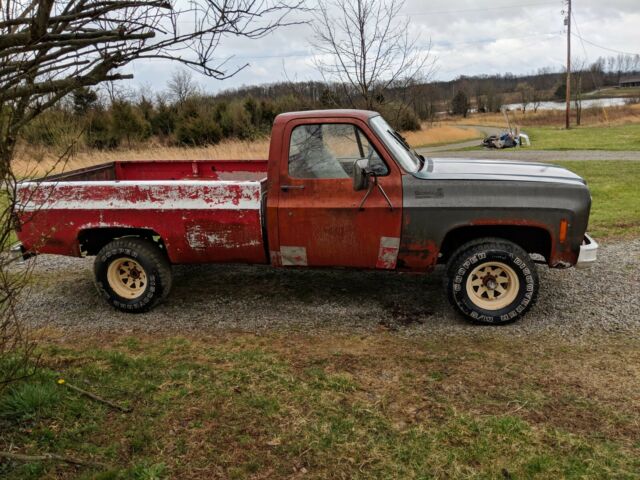 1974 Red Chevrolet Other Pickups Standard Cab Pickup
