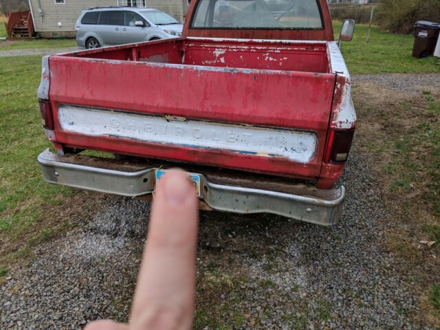 1974 Red Chevrolet Other Pickups Standard Cab Pickup