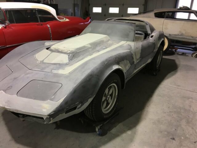 1974 Black Chevrolet Corvette