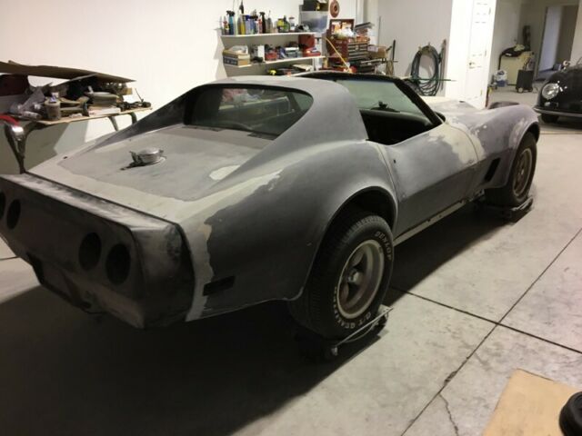 1974 Black Chevrolet Corvette