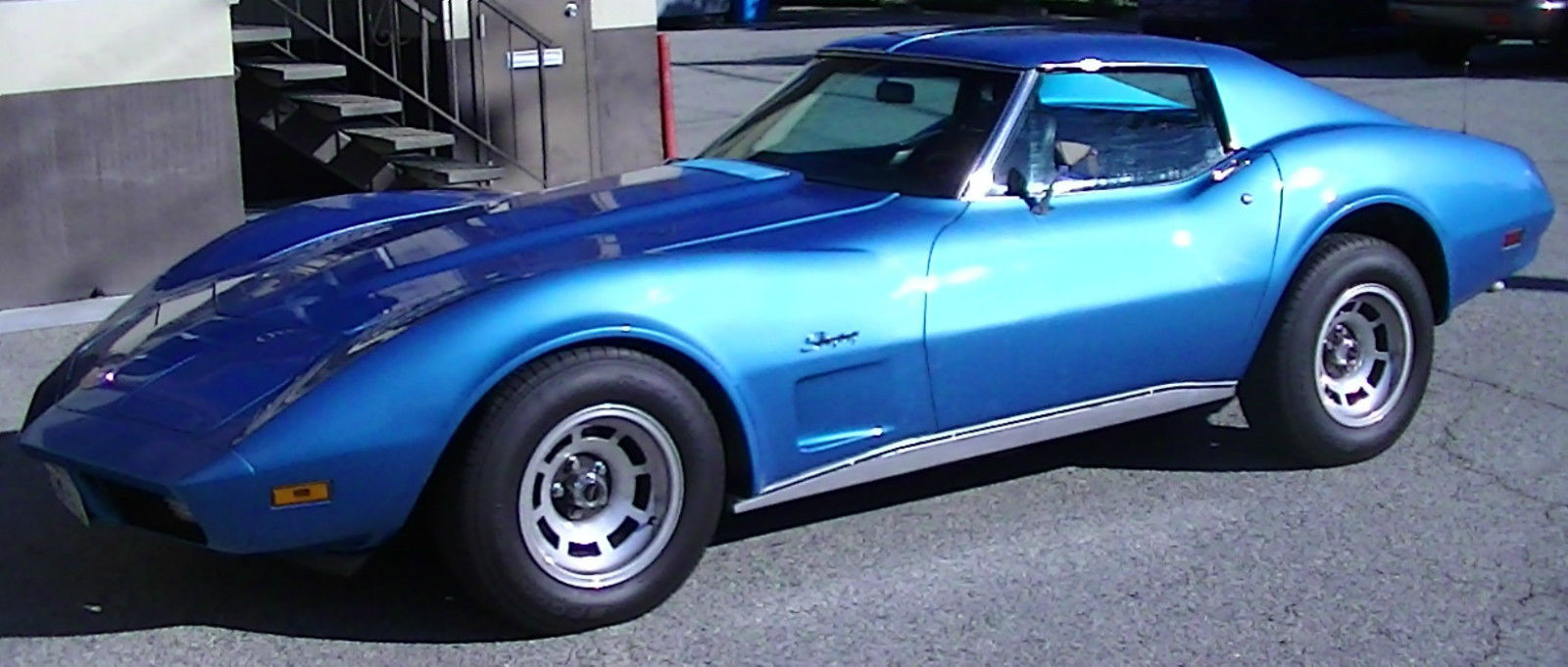 1974 Blue Chevrolet Corvette U/K