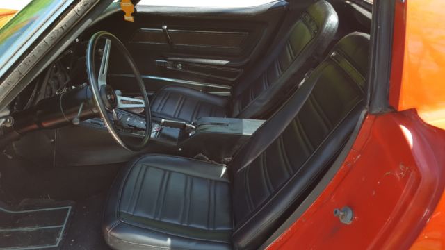 1974 Red Chevrolet Corvette