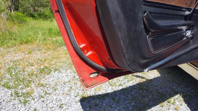 1974 Red Chevrolet Corvette