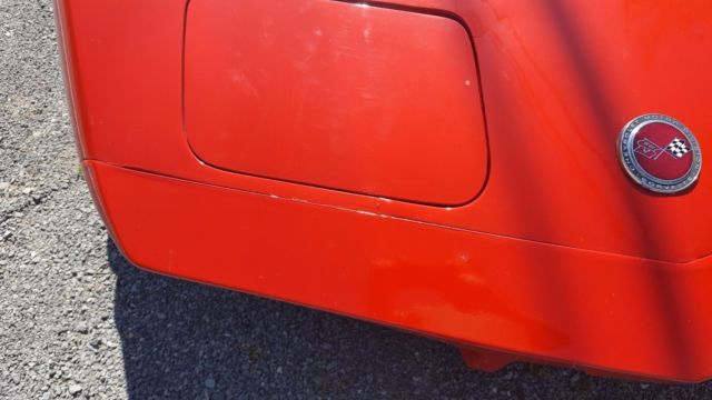 1974 Red Chevrolet Corvette