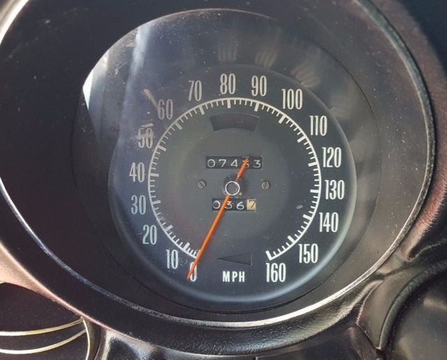 1974 Red Chevrolet Corvette