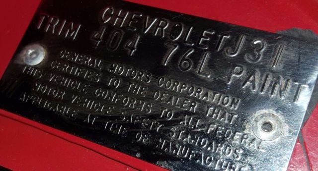 1974 Red Chevrolet Corvette Coupe