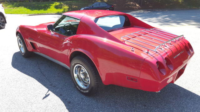 1974 Red Chevrolet Corvette Coupe
