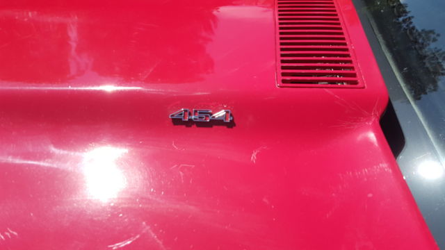 1974 Red Chevrolet Corvette Coupe