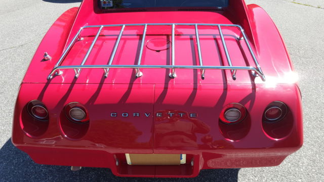 1974 Red Chevrolet Corvette Coupe
