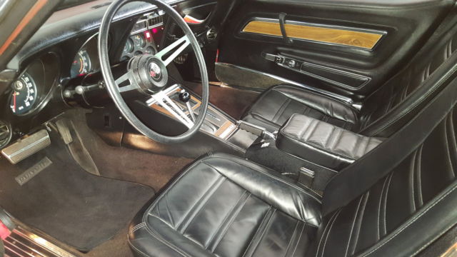 1974 Red Chevrolet Corvette Coupe