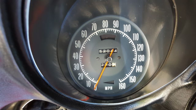 1974 Red Chevrolet Corvette Coupe