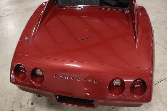 1974 Red Chevrolet Corvette Coupe