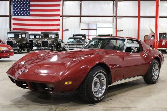 1974 Red Chevrolet Corvette Coupe