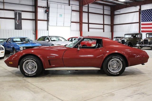 1974 Red Chevrolet Corvette Coupe