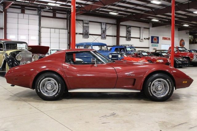 1974 Red Chevrolet Corvette Coupe