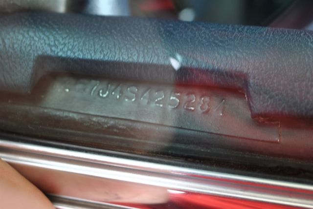 1974 Blue Chevrolet Corvette --