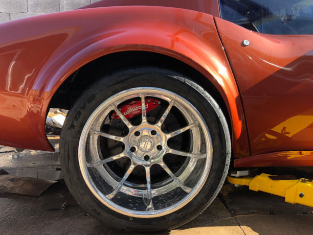 1974 Burgundy Chevrolet Corvette Coupe