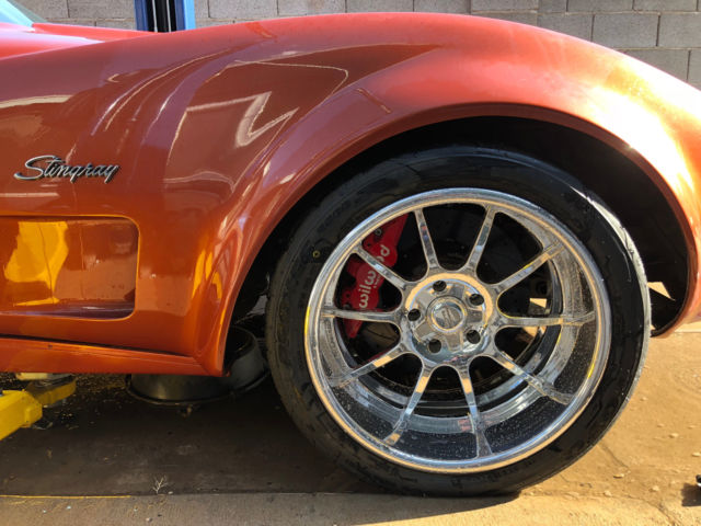 1974 Burgundy Chevrolet Corvette Coupe