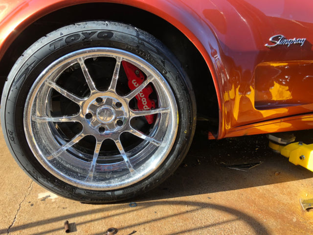 1974 Burgundy Chevrolet Corvette Coupe