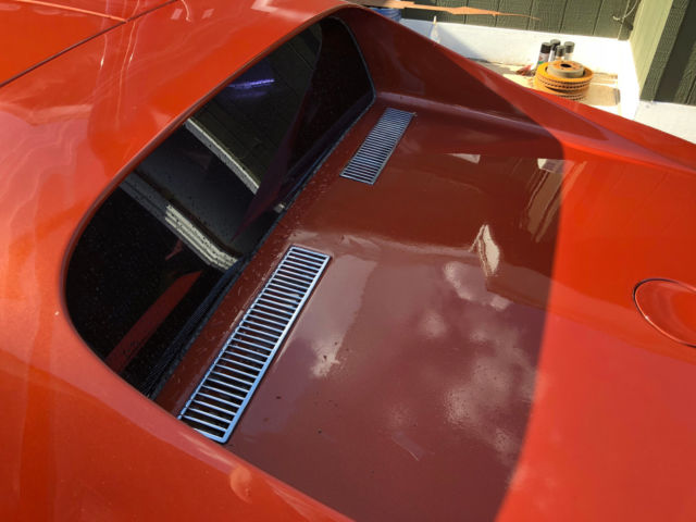 1974 Burgundy Chevrolet Corvette Coupe