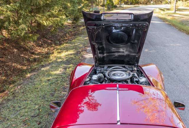 1974 Burgundy Chevrolet Corvette Coupe