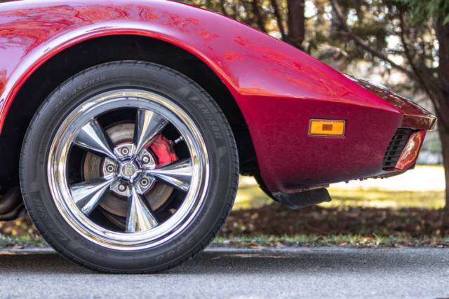 1974 Burgundy Chevrolet Corvette Coupe