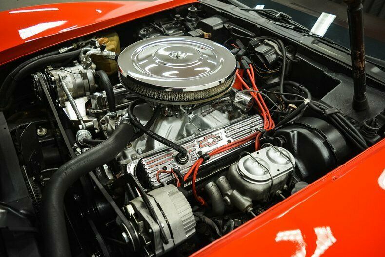 1974 Red Chevrolet Corvette Coupe