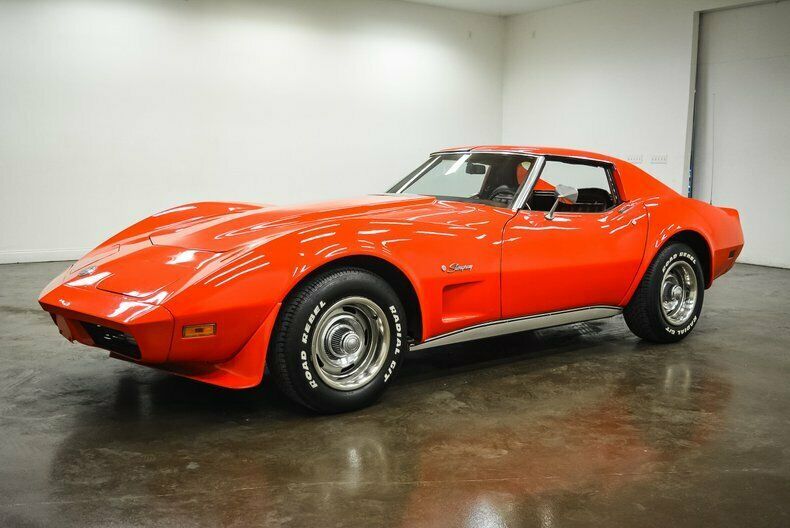 1974 Red Chevrolet Corvette Coupe