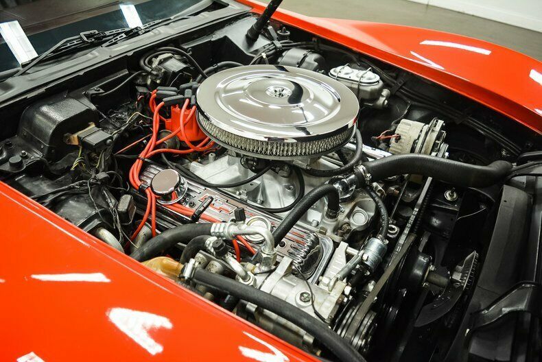 1974 Red Chevrolet Corvette Coupe