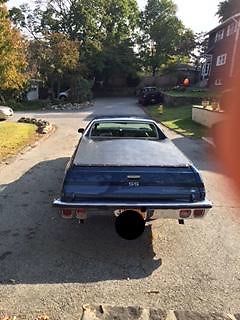 1974 Blue Chevrolet El Camino 2door pick-up