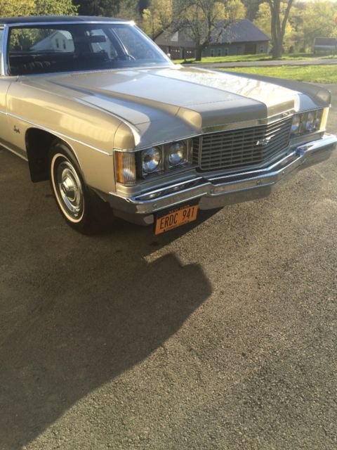 1974 Silver Chevrolet Impala Sedan
