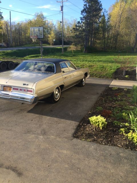 1974 Silver Chevrolet Impala Sedan