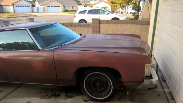 1974 Burgundy Chevrolet Impala Coupe