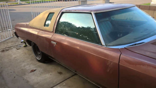 1974 Burgundy Chevrolet Impala Coupe