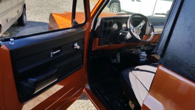 1974 Grecian bronze w sunburst pearl clear Chevrolet Blazer Convertible