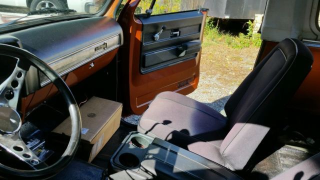 1974 Grecian bronze w sunburst pearl clear Chevrolet Blazer Convertible