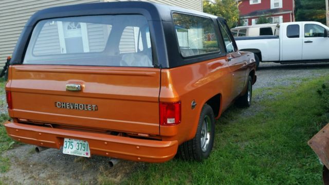 1974 Grecian bronze w sunburst pearl clear Chevrolet Blazer Convertible