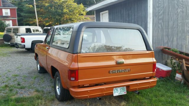 1974 Grecian bronze w sunburst pearl clear Chevrolet Blazer Convertible