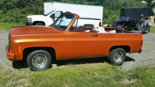 1974 Grecian bronze w sunburst pearl clear Chevrolet Blazer Convertible