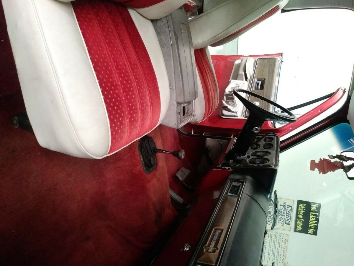 1974 Orange Chevrolet Blazer Convertible