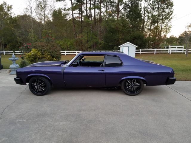 1974 Boysenberry Chevrolet Nova Coupe