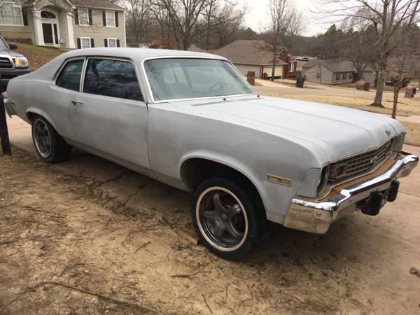 1974 Gold Chevrolet Nova Coupe