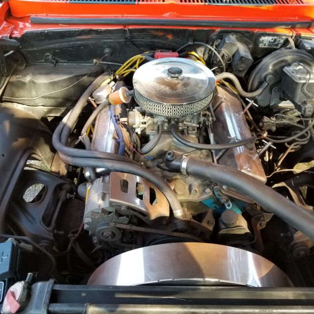 1974 Orange Chevrolet Nova Sedan