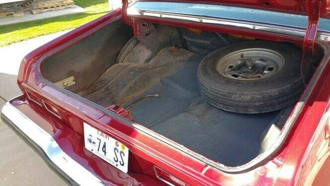 1974 Red Chevrolet Nova Coupe