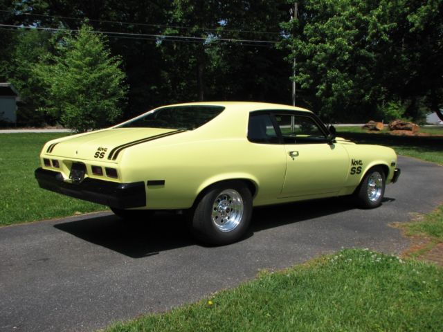 1974 Yellow Chevrolet Nova