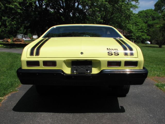 1974 Yellow Chevrolet Nova
